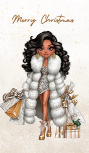 Christmas Glam Ladies Planner Dashboard Bundle – Holiday Fashion Set (3-Pack)