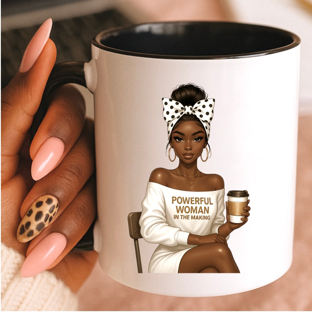 Powerful Woman in the Making – Focus 11oz Coffee Mug