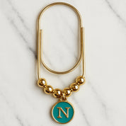 Luxe Gold Initial Paperclip