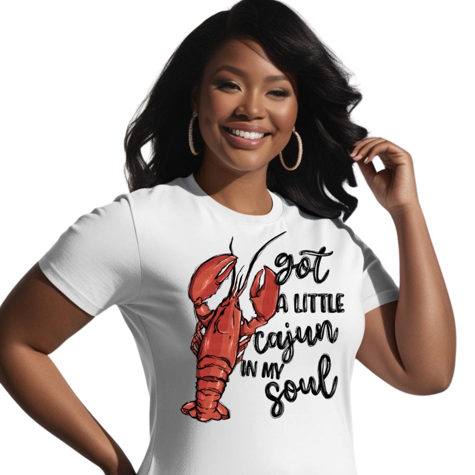 Got a little Cajun in my soul tee