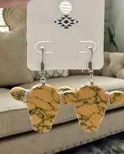 Cow Marble Earrings - Shimmer Me