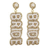 Elegant Bride Seed Bead Earrings - Shimmer Me