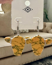 Cow Marble  Earrings