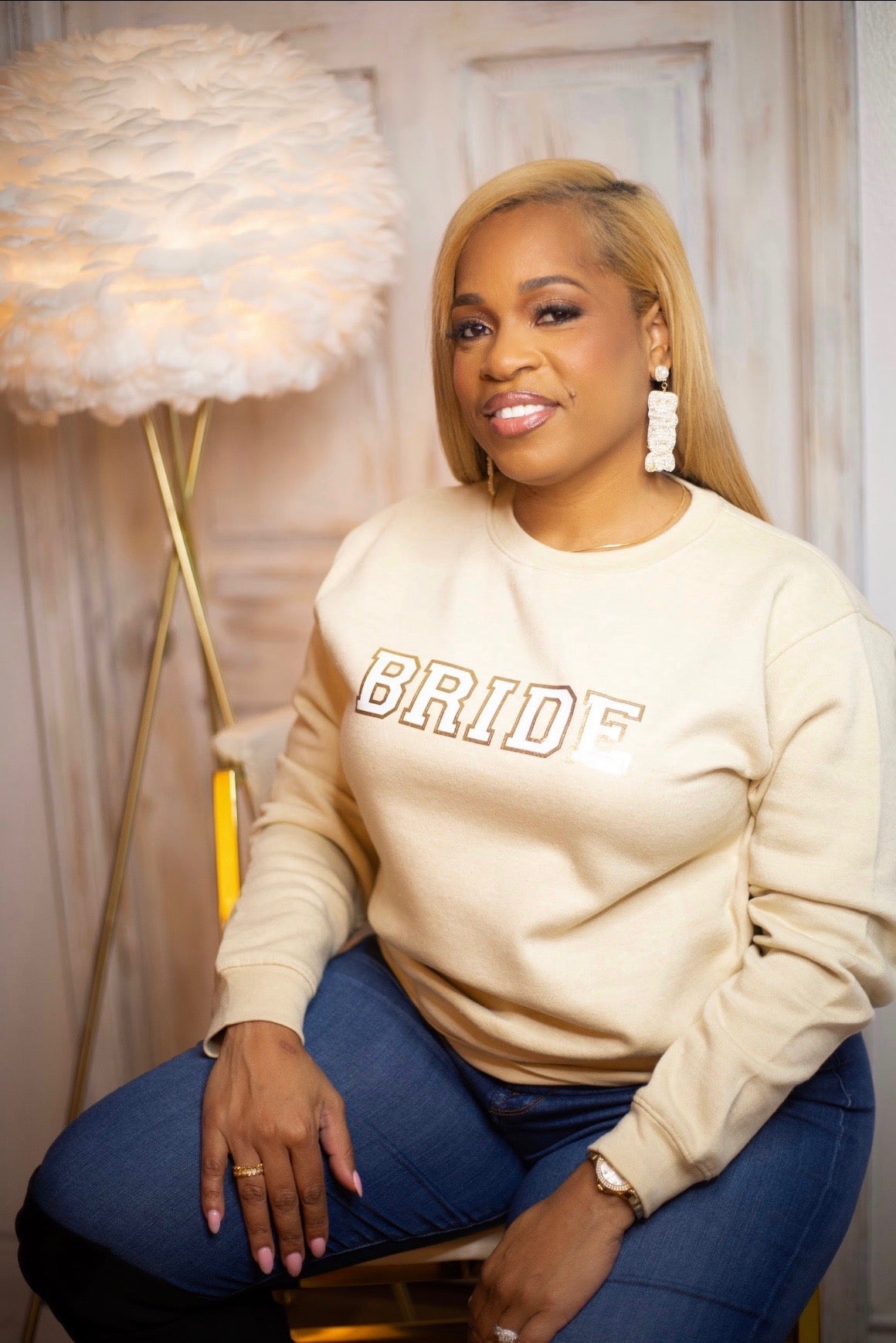 New Bride Sweatshirt - Shimmer Me