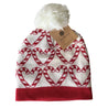 Reindeer Knit Christmas Beanie - Shimmer Me