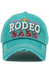 Rodeo Babe Vintage Ball Cap - Shimmer Me