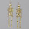 Skeleton Halloween Earrings - Shimmer Me