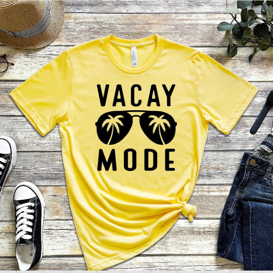 Vacay Mode T-Shirt - Shimmer Me